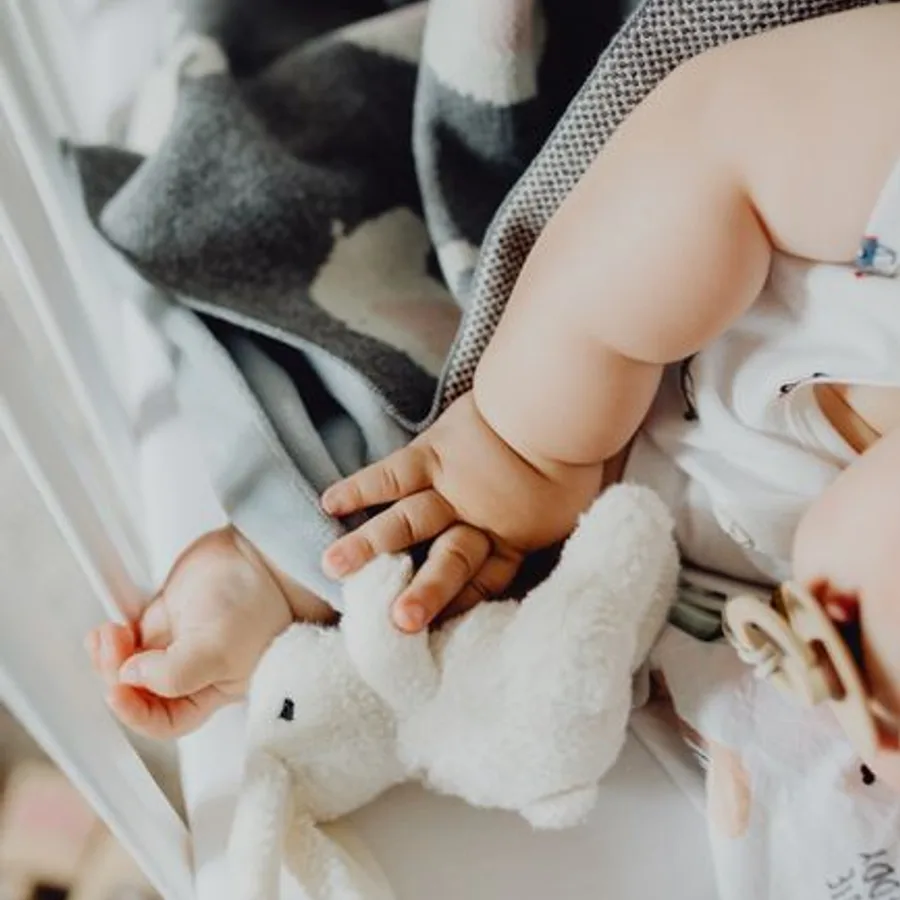 Organik Pamuk Bebek Battaniyesi